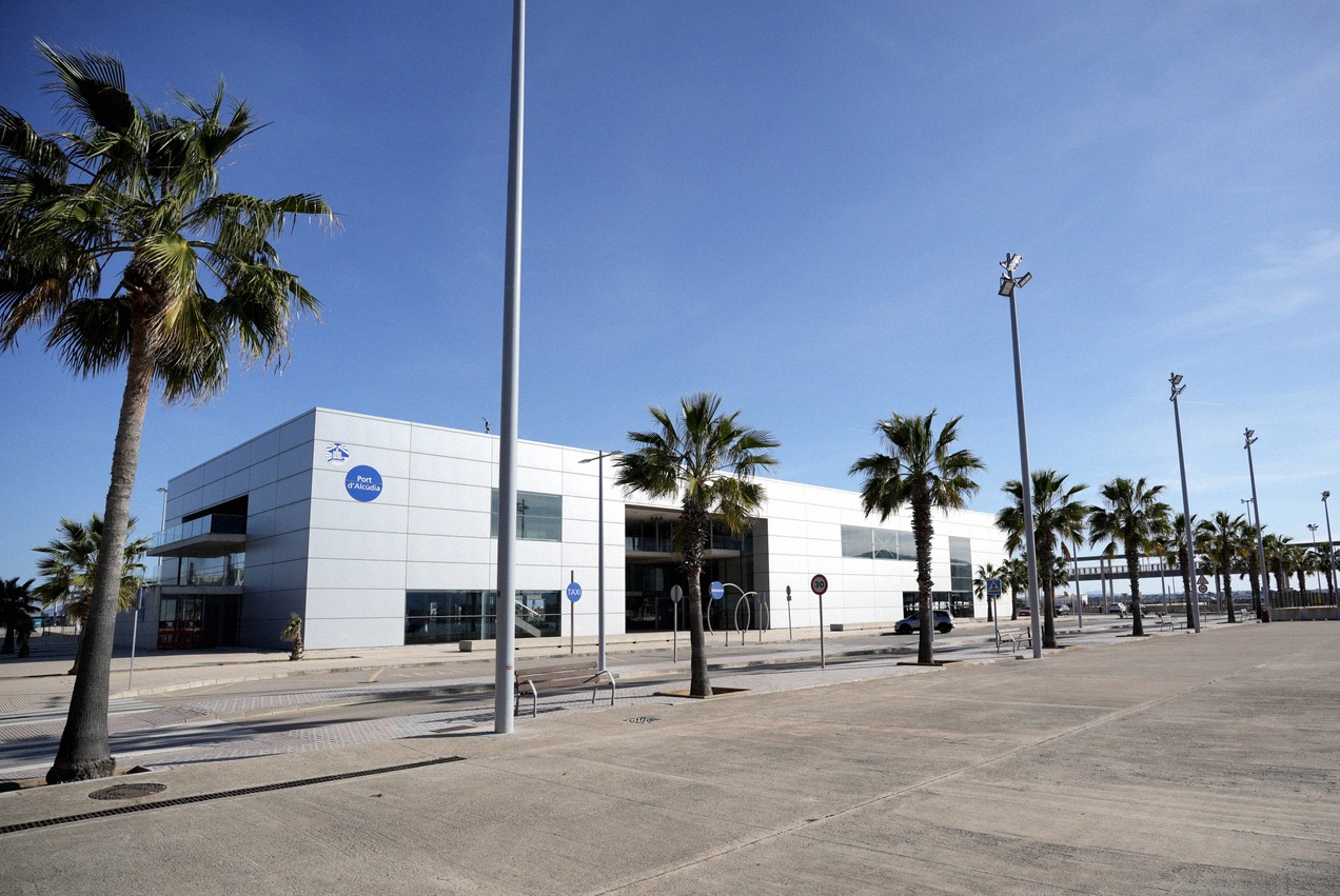 Fährterminal von Alcúdia im Norden Mallorcas
