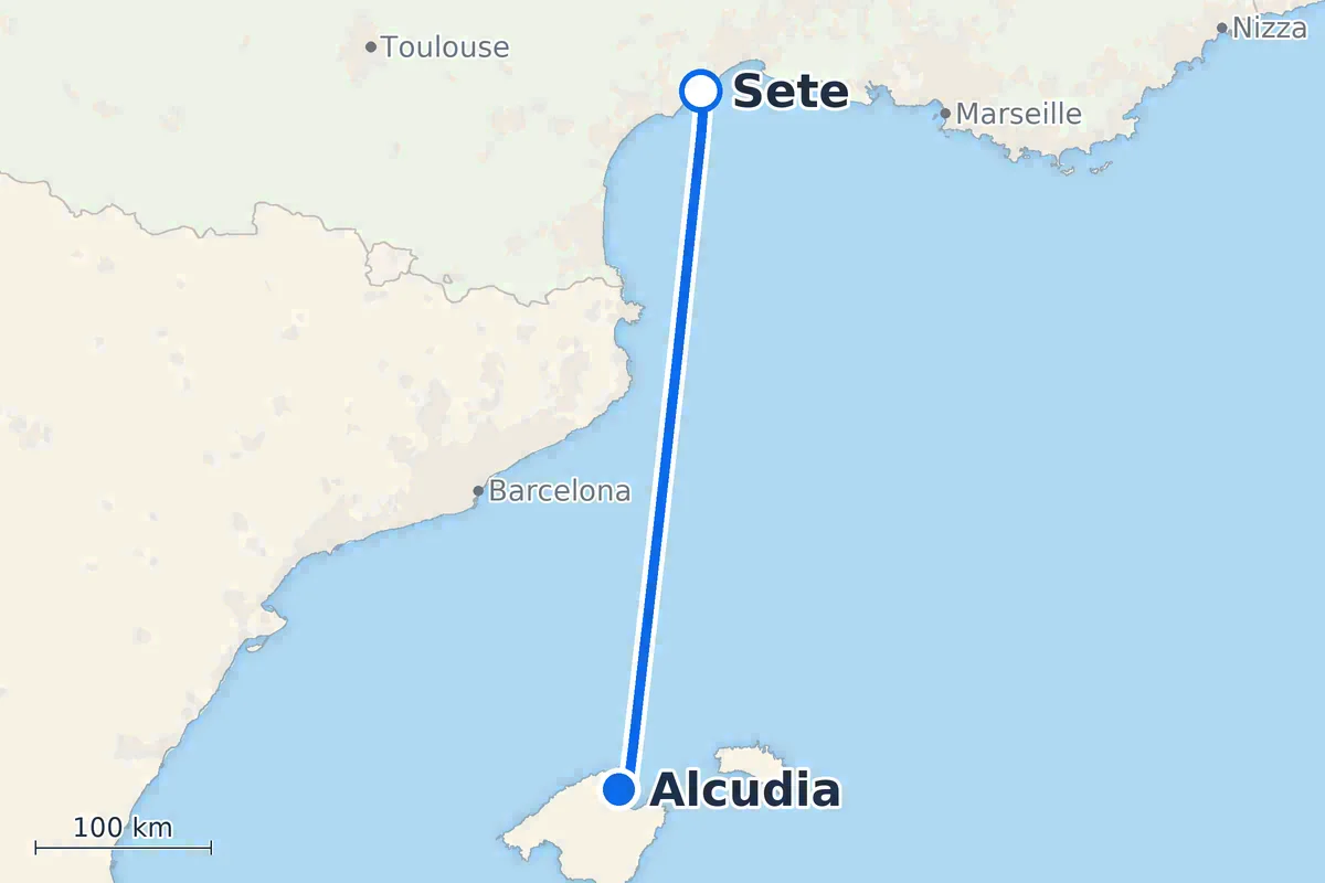 Sète - Alcúdia