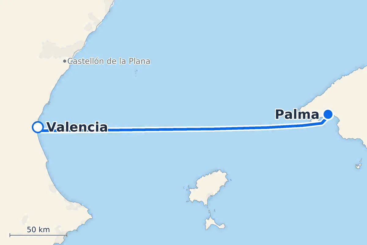 Valencia - Palma