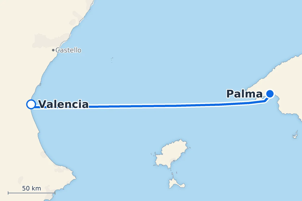 Valencia - Palma